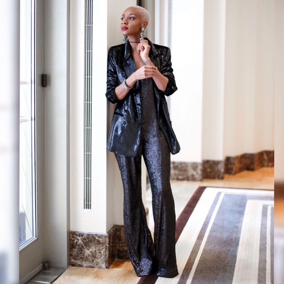 Rachel Zoe Pants - Sequin Jumpsuit